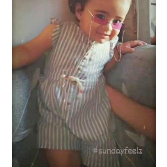 🌞Zara baby striped play suit - Picture 2 of 3